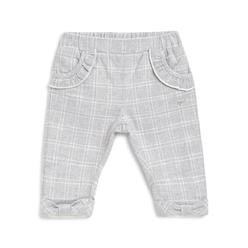 Flannel Long Trouser- check Pattern image number 0
